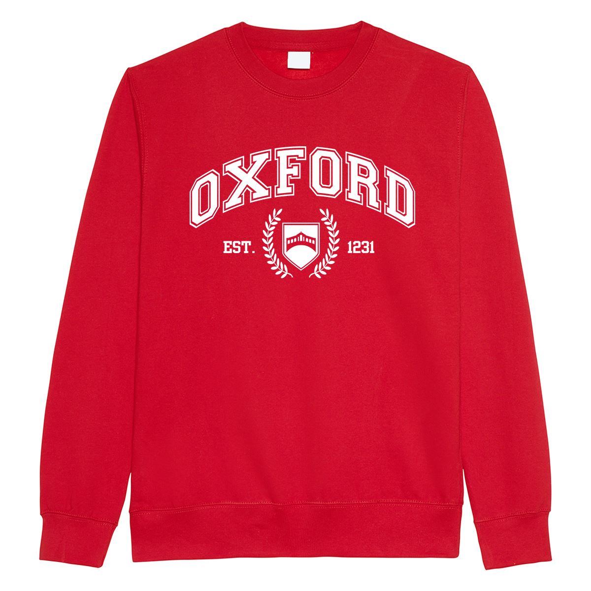 Oxford Hertford Bridge Crest Sweatshirt - Picture 9 of 12