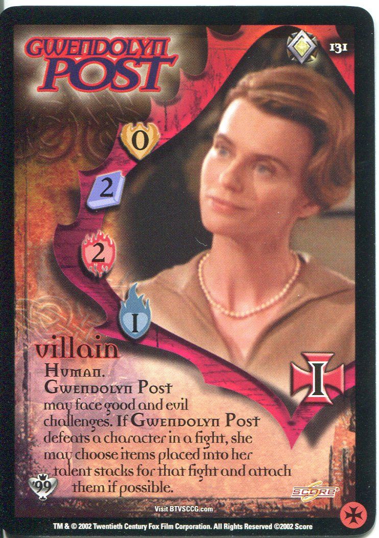 Buffy TVS CCG Limited Class Of 99 Rare Card #148 Compound Bow