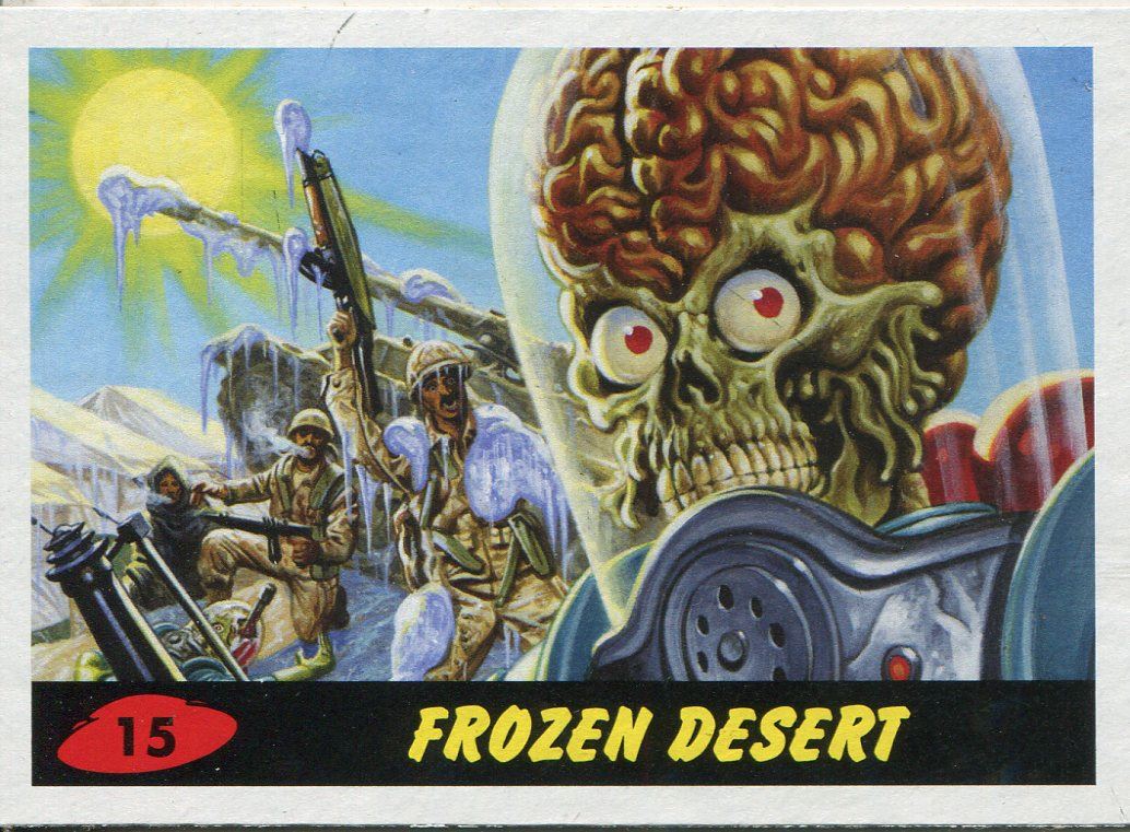 Mars Attacks Invasion Heritage Parallel Base Card #2