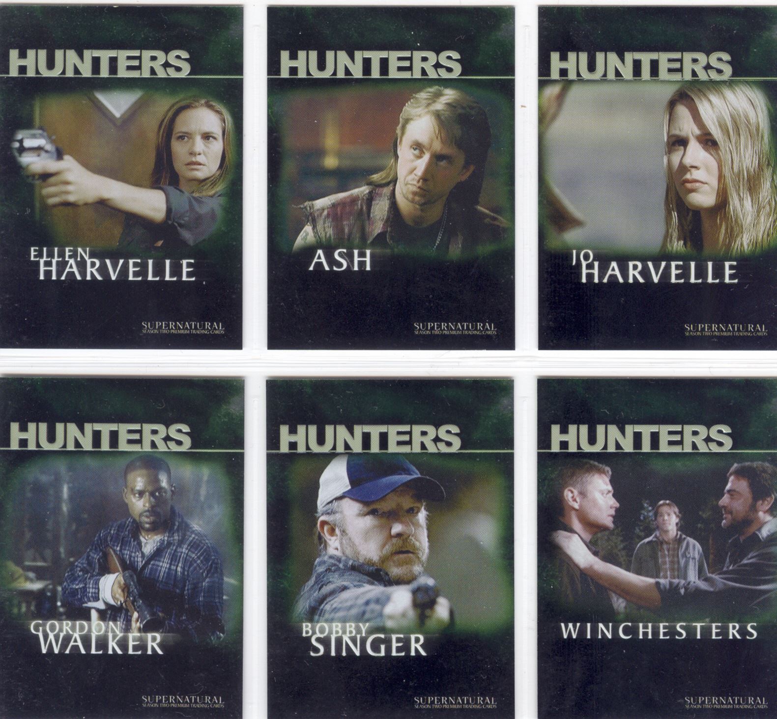 Supernatural Seasons 1-3 Complete Winchester Brothers Chase Card Set J1-J9