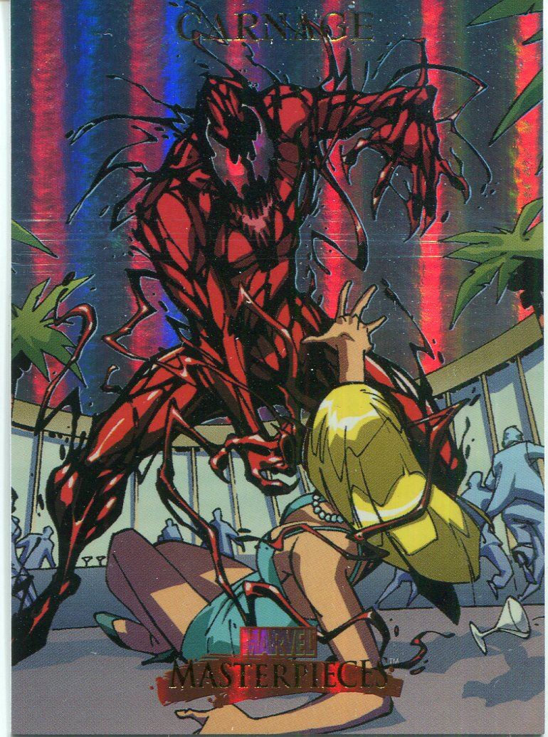 Marvel Masterpieces 2007 Fleer Foil Parallel Base Card #76 Silver Sable