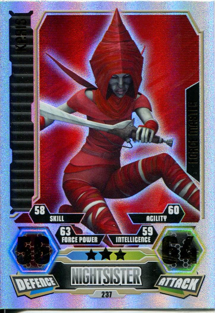 Star Wars Force Attax Series 3 Card #221 Cad Bane