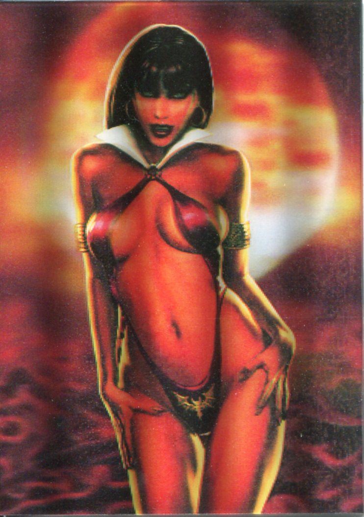 Vampirella 2012 3D Lenticular Chase Card VL2