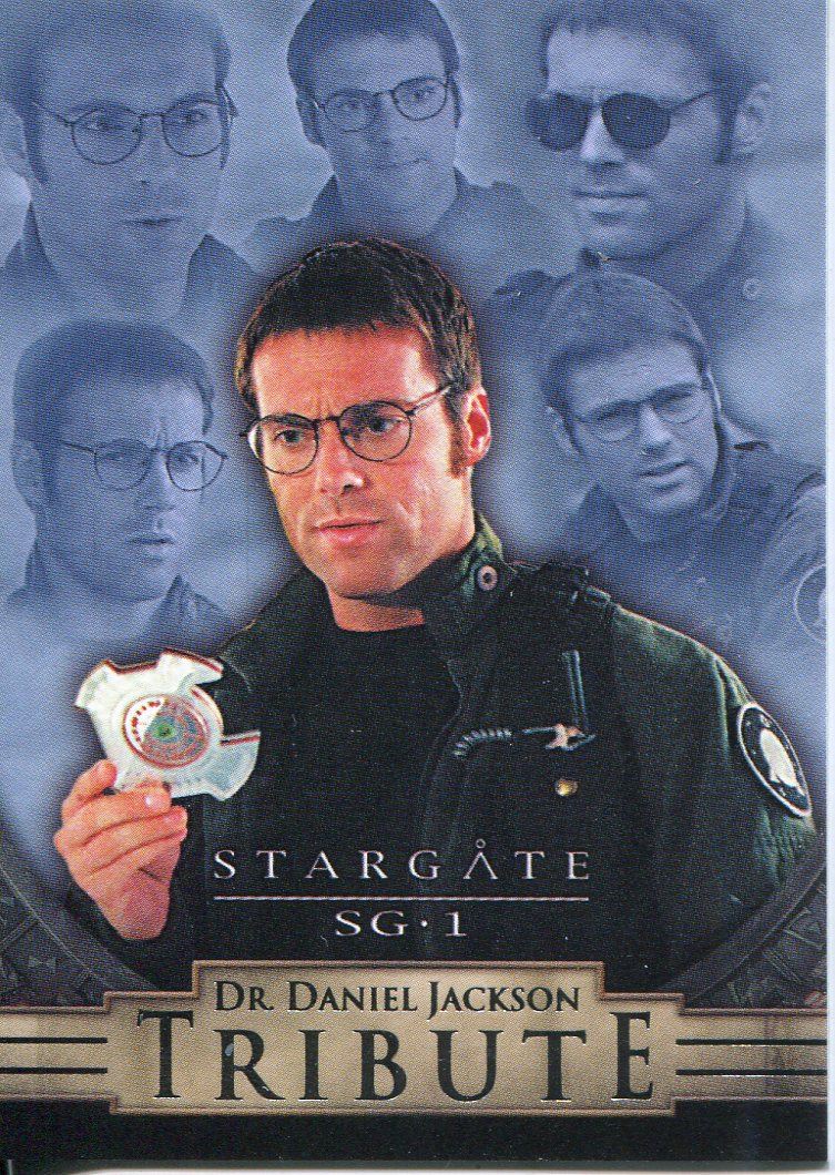Daniel Jackson Tribute Chase Card D6 Stargate SG1 Season 5 Dr
