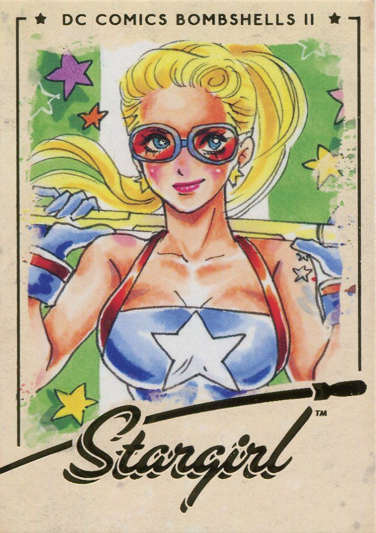 DC Comics Bombshells 2 Rainbow Base Card #23 Starfire