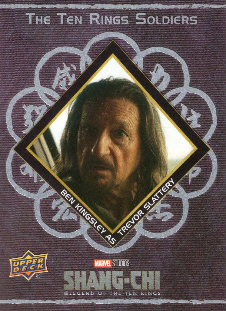 Upper Deck Marvel Shang-Chi Ten Rings Soldiers Card T6 Trevor