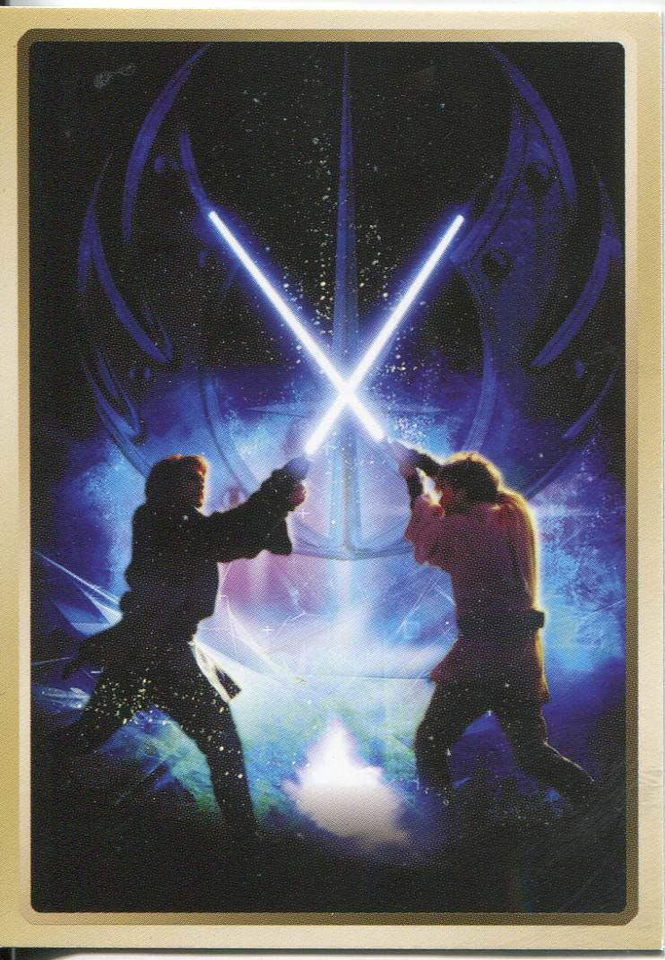 Star Wars Revenge Of The Sith Retail Excl Embossed Vader Chase Card #5