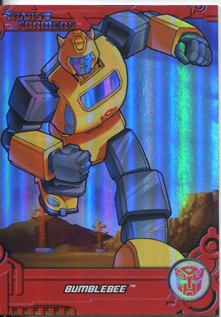 Transformers Optimum Generation 1 Foil Chase Card TF17 Blackout