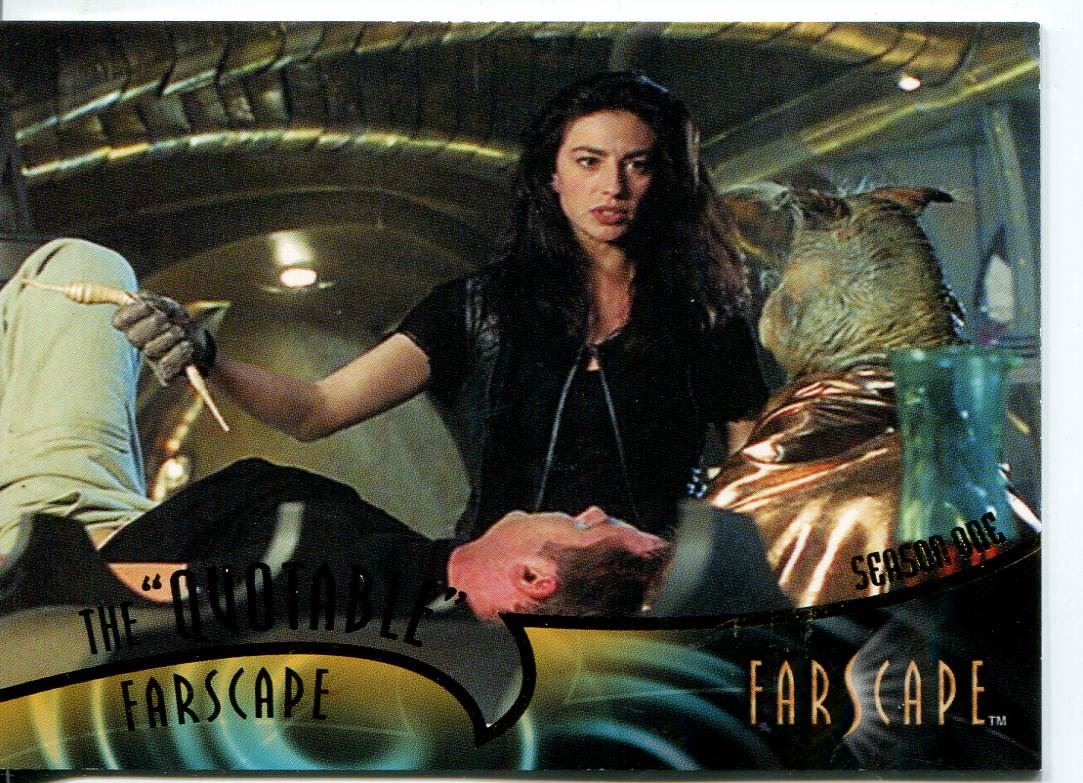 Farscape Through The Wormhole The Quotable Farscape Season 1 Chase Card Q1.1