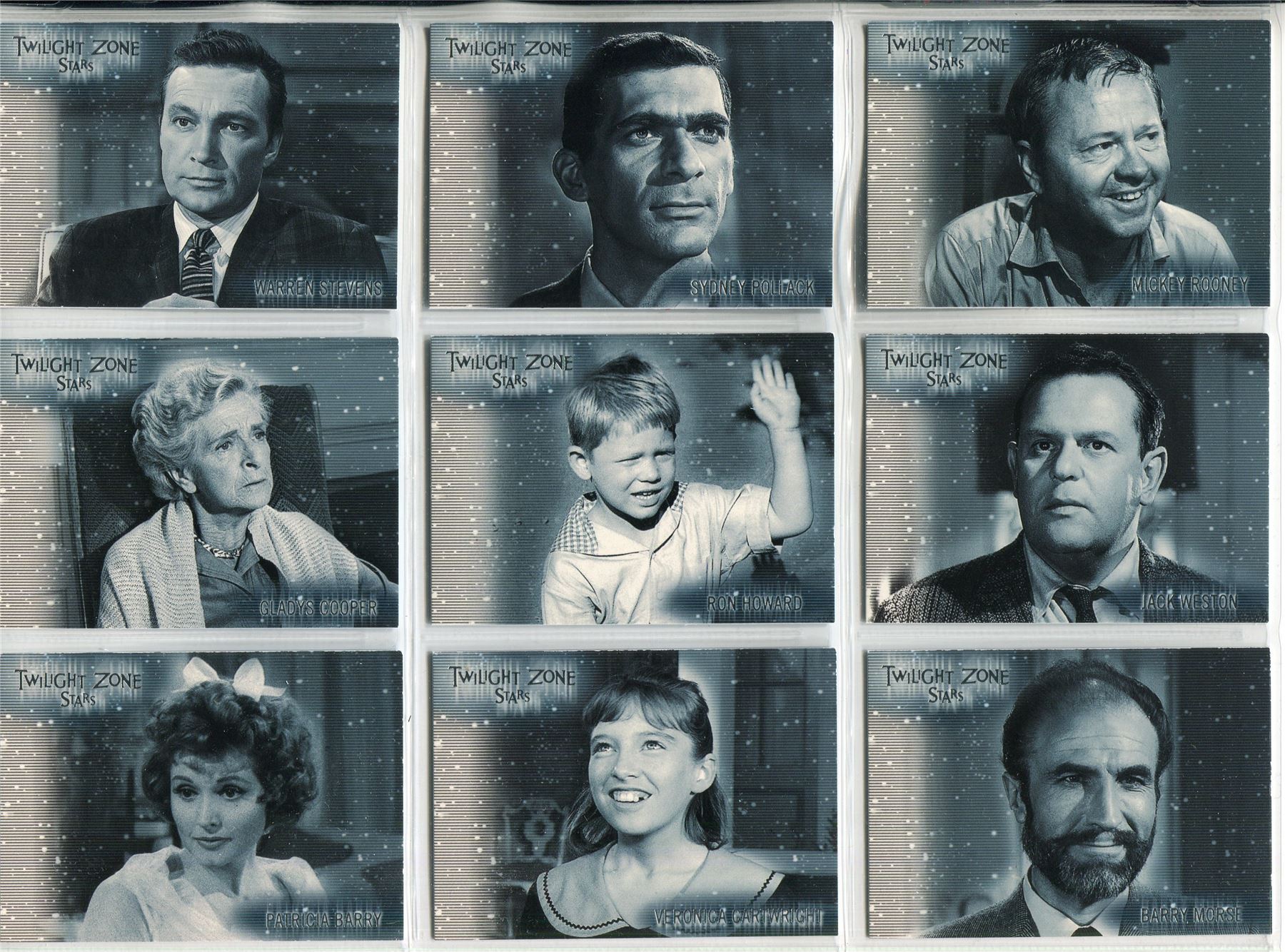 Twilight Zone Series 4 S&S Complete Twilight Zone Stars