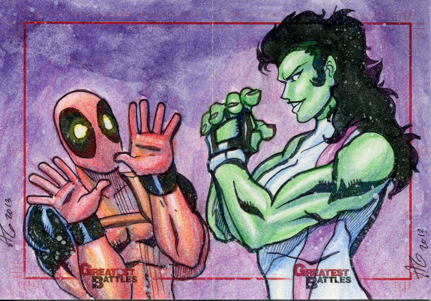 deadpool and she hulk