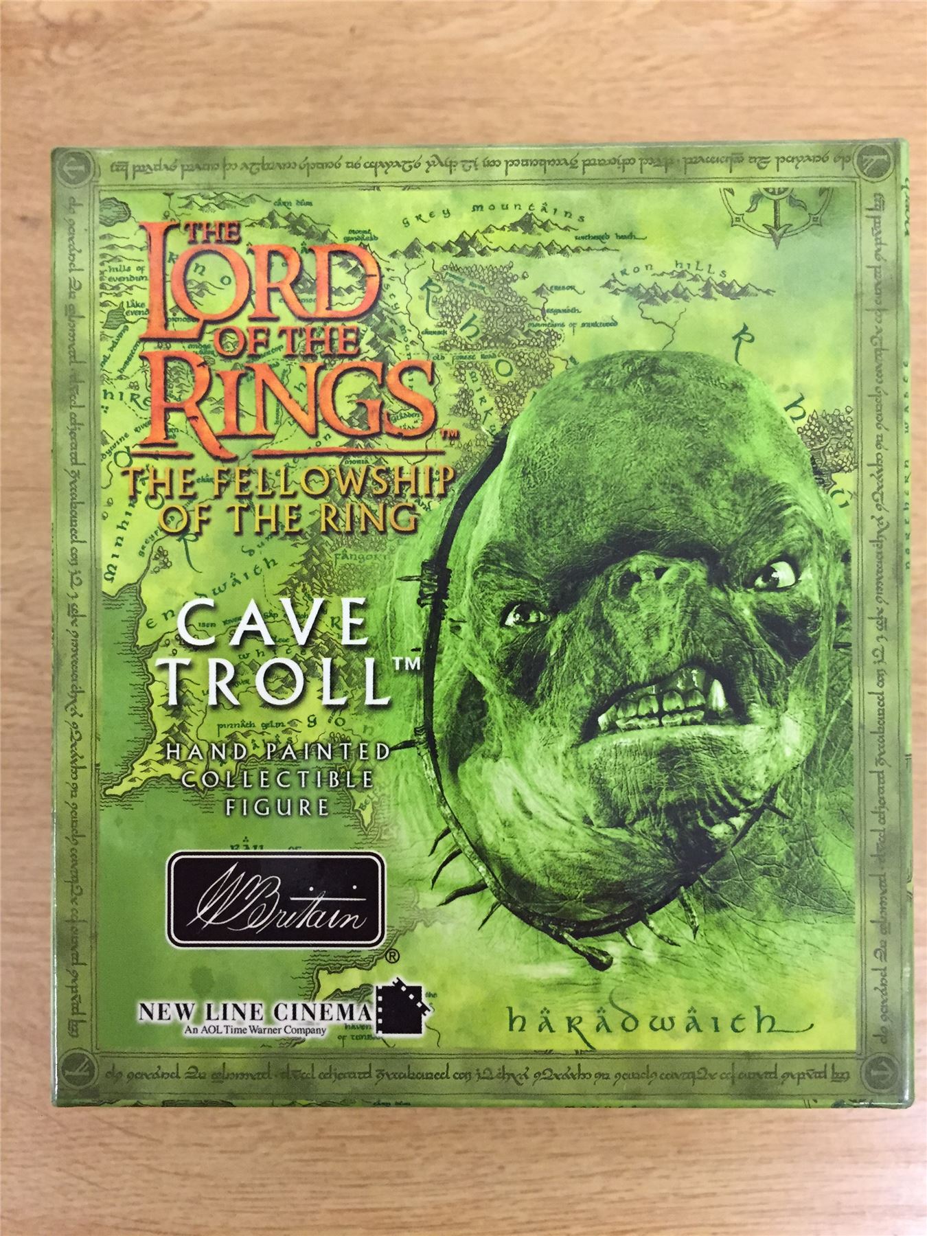 Britain Lord Of The Rings Fellowship Of The Ring Hand Painted Figure Saruman W