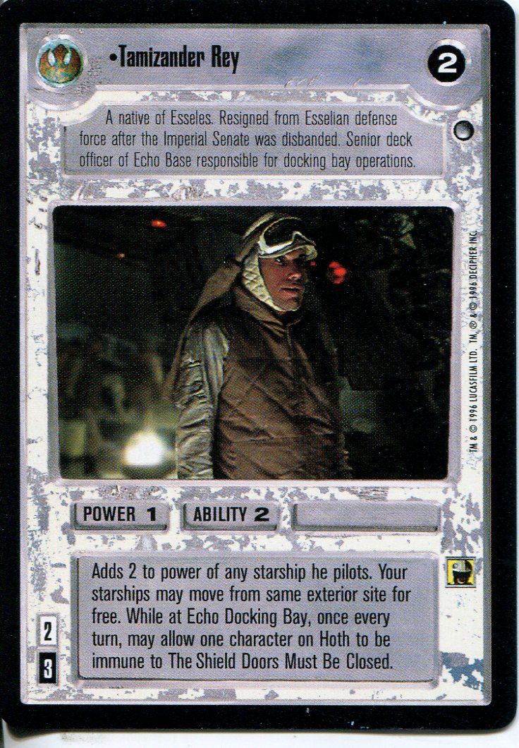 Star Wars CCG Hoth Black Border Breached Defenses