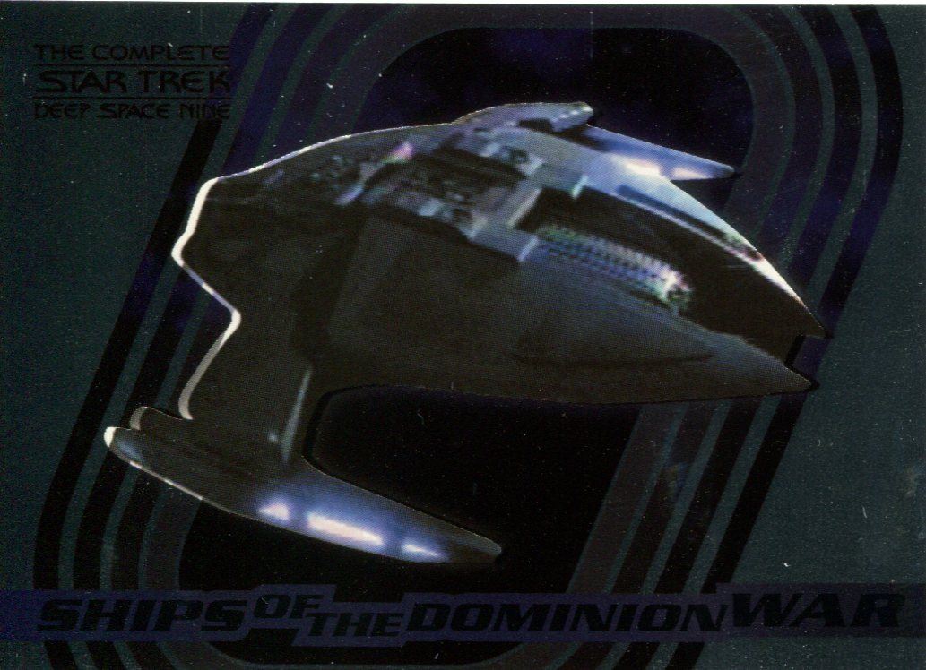 Complete Star Trek Deep Space Nine Ships Of Dominion Chase Card S4