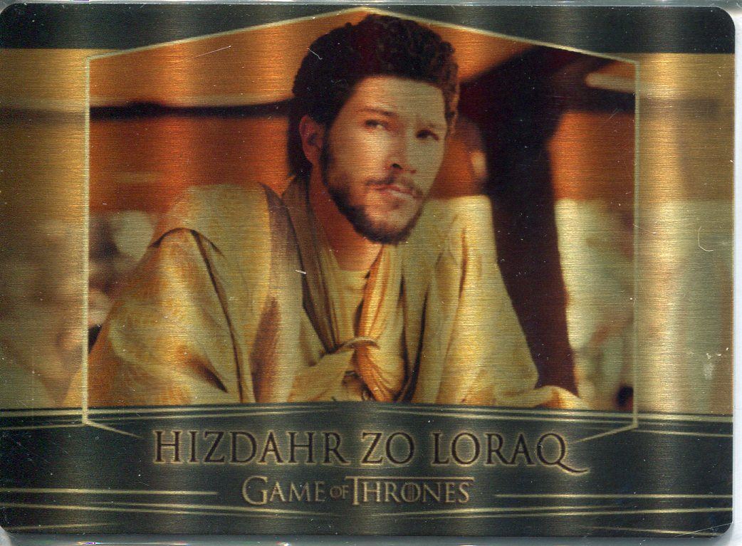 METAL BASE CARD 52 GAME OF THRONES VALYRIAN STEEL