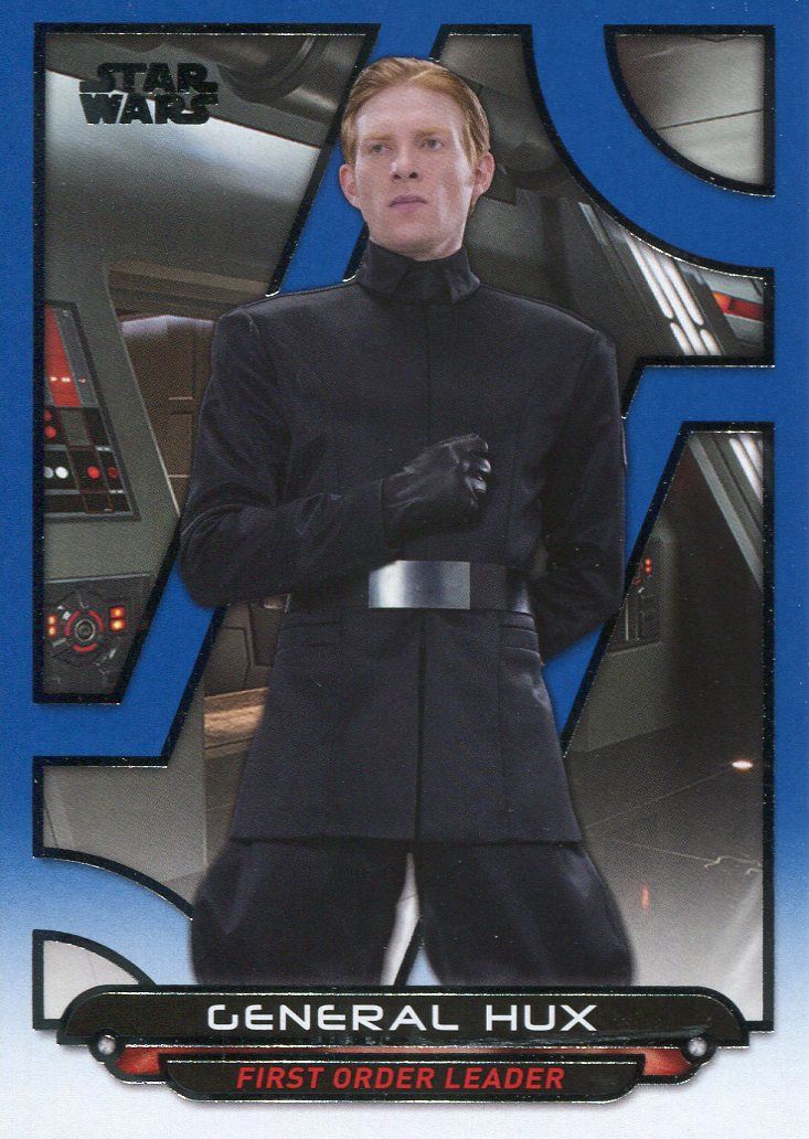 Star Wars Galactic Files Reborn Blue Parallel Base Card TFA-27 Lieutenant Mitaka