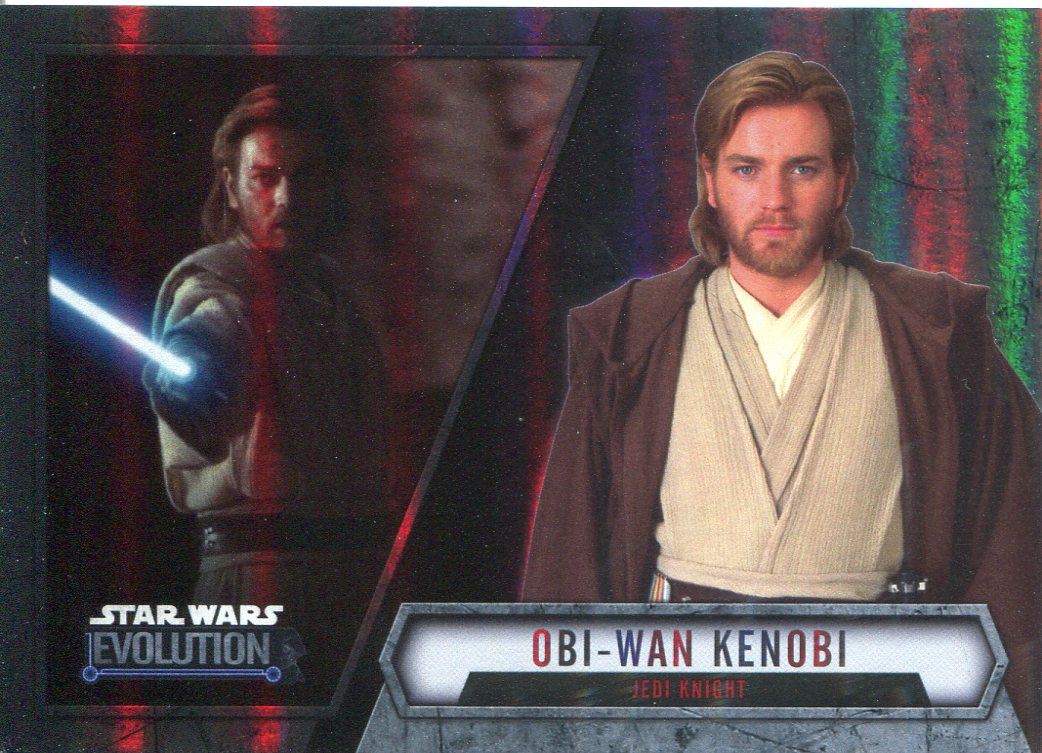 Star Wars Evolution 2016 Base Card #19 Obi-Wan Kenobi - Jedi