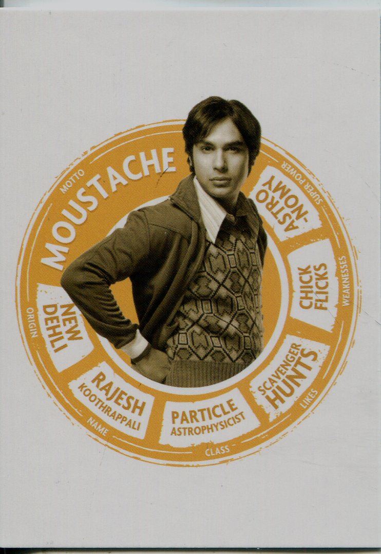 Big Bang Theory Seasons 6 /& 7 Foil Parallel Portraits Chase Card CP1 Leonard Ho