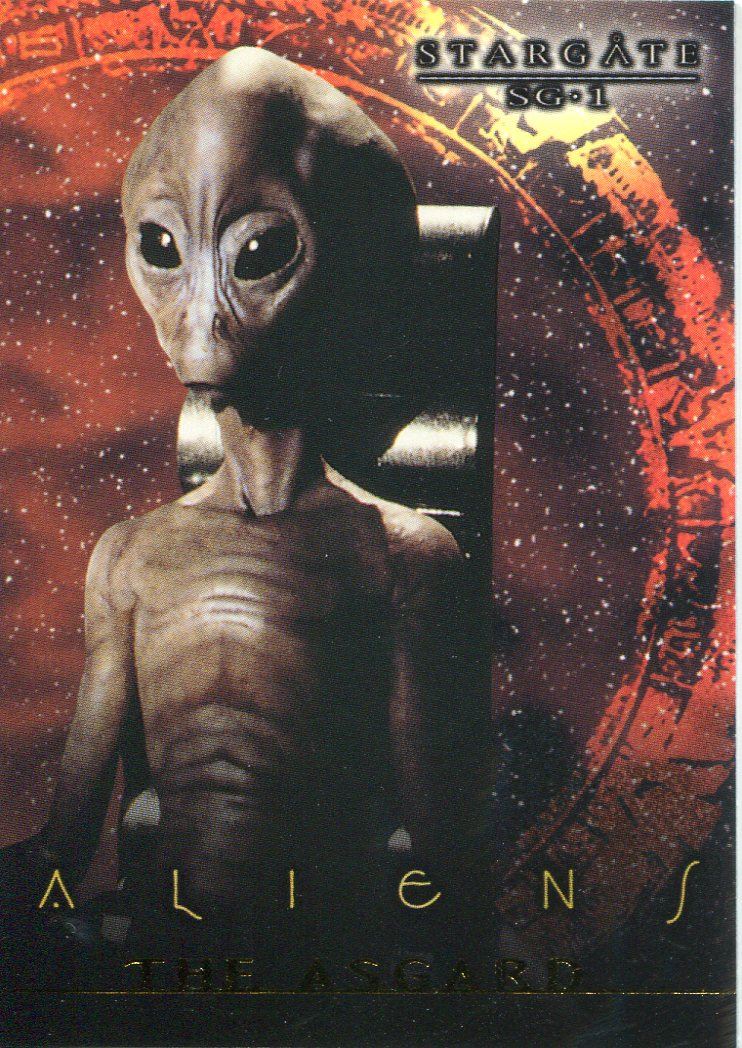 Stargate SG1 Premiere Stargate Aliens Chase Card X6