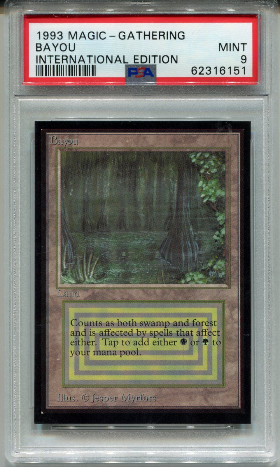 MTG APACランド PSA9 Island · Asia Pacific Land Program (PALP) #2
