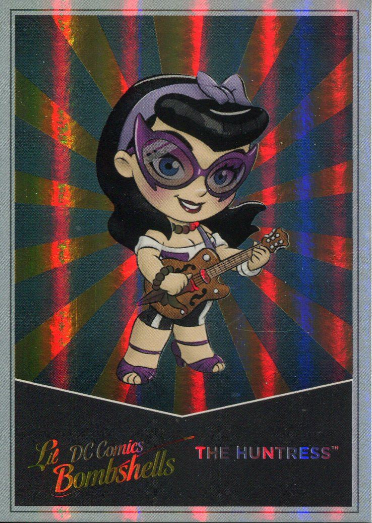DC Comics Bombshells Copper Deco Lil Bombshells Chase Card L09 Hawkgirl