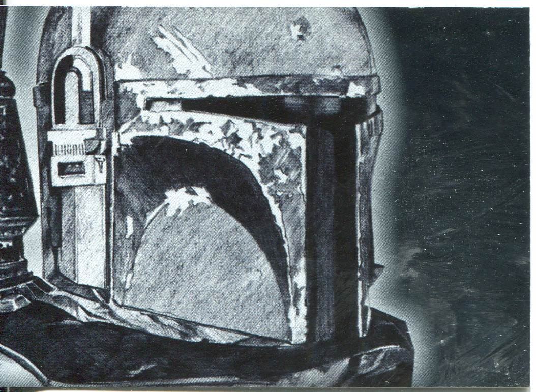 Star Wars Galaxy 4 Silver Foil Chase Card #7 Boba Fett