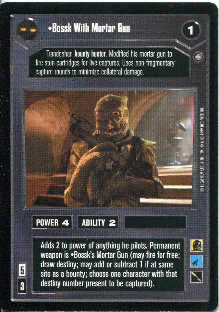 Star Wars CCG Enhanced Jabba/'s Palace Jodo Kast