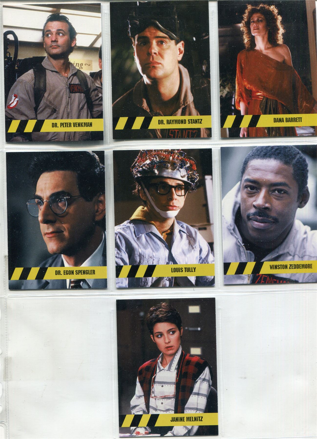 Cryptozoic Ghostbusters 2016 Foil Character Bios Chase Card C7