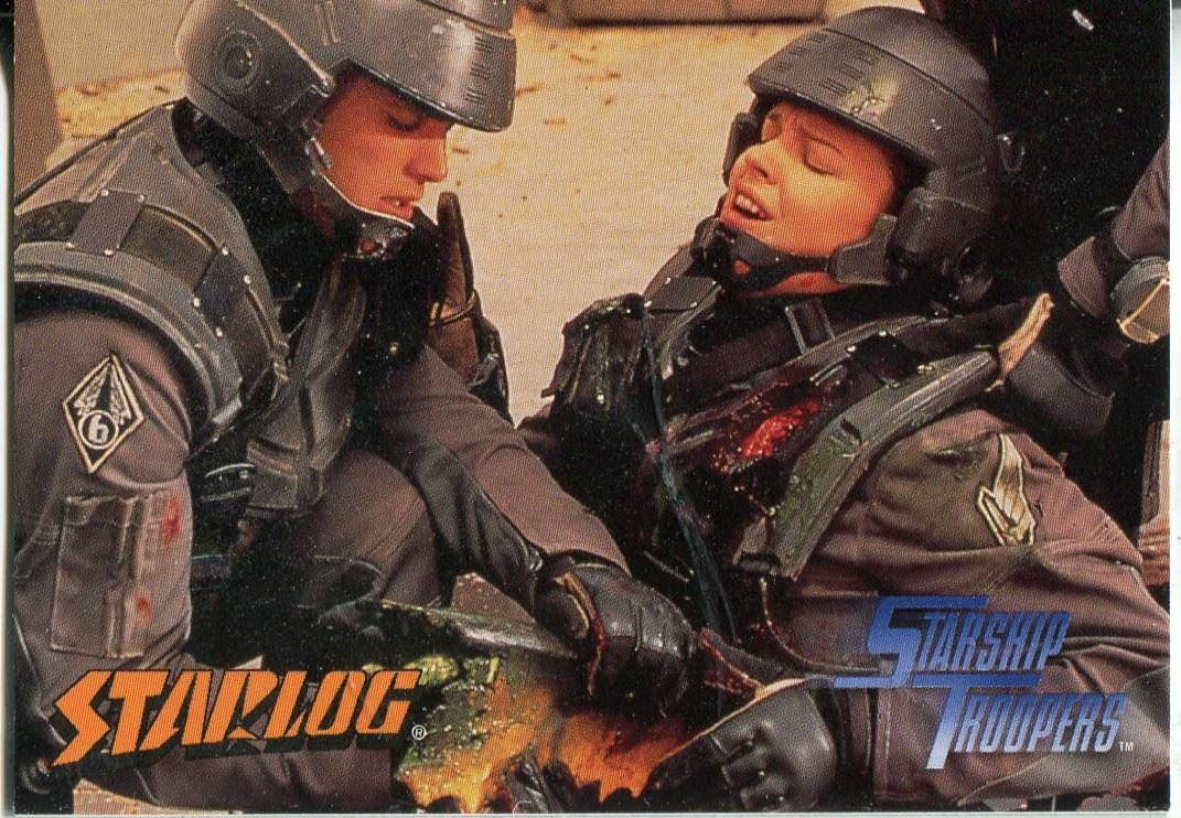 Starship Troopers The Movie Promo Card P2
