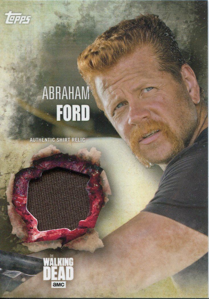 C The Walking Dead Season 5 Costume Relic Card Walker