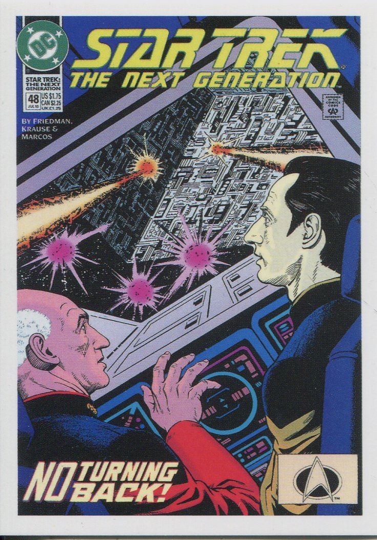 Star Trek TNG Portfolio Prints Series 2 Comic Book Chase Card CBK2.74