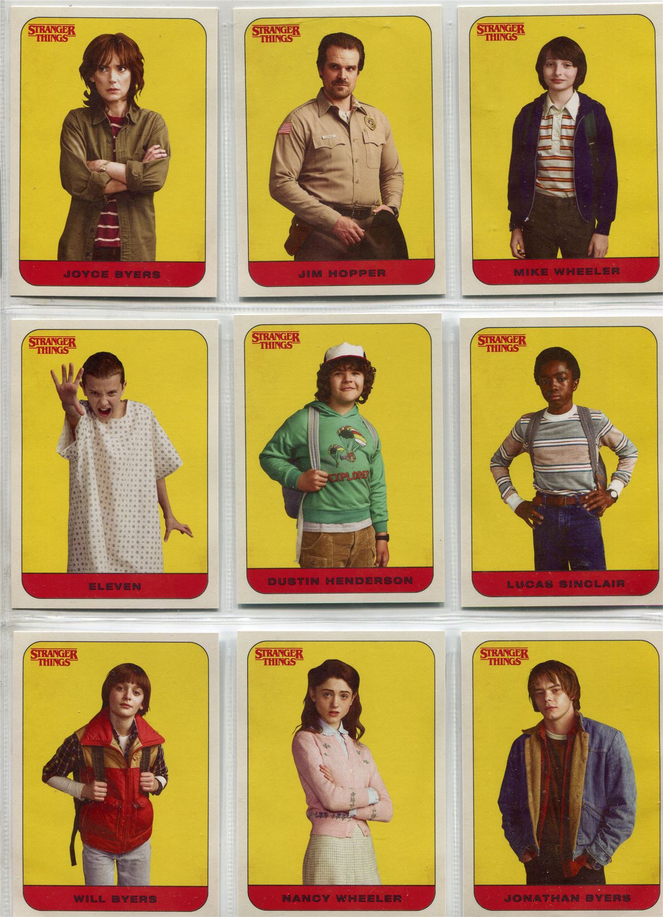 Stranger Things Season 2 Character Sticker Chase Card CS-1 Joyce Byers