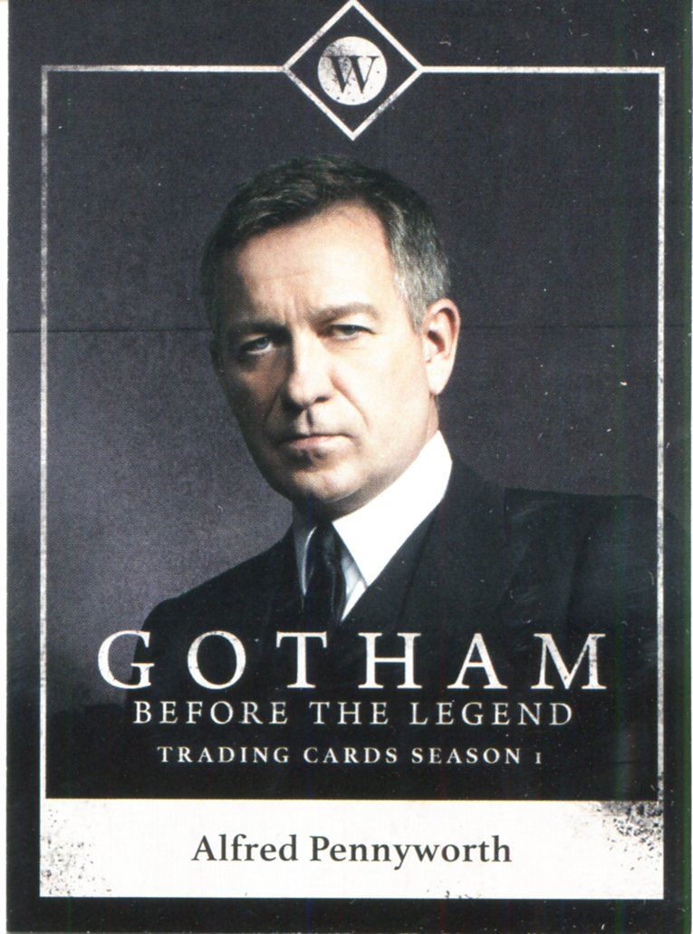 Gotham Season 1 Character Bios Chase Card C05 Alfred Pennyworth