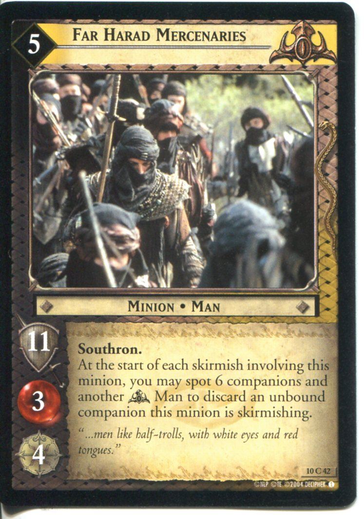 Lord Of The Rings CCG Card SoG 8.U16 Let Us Not Tarry