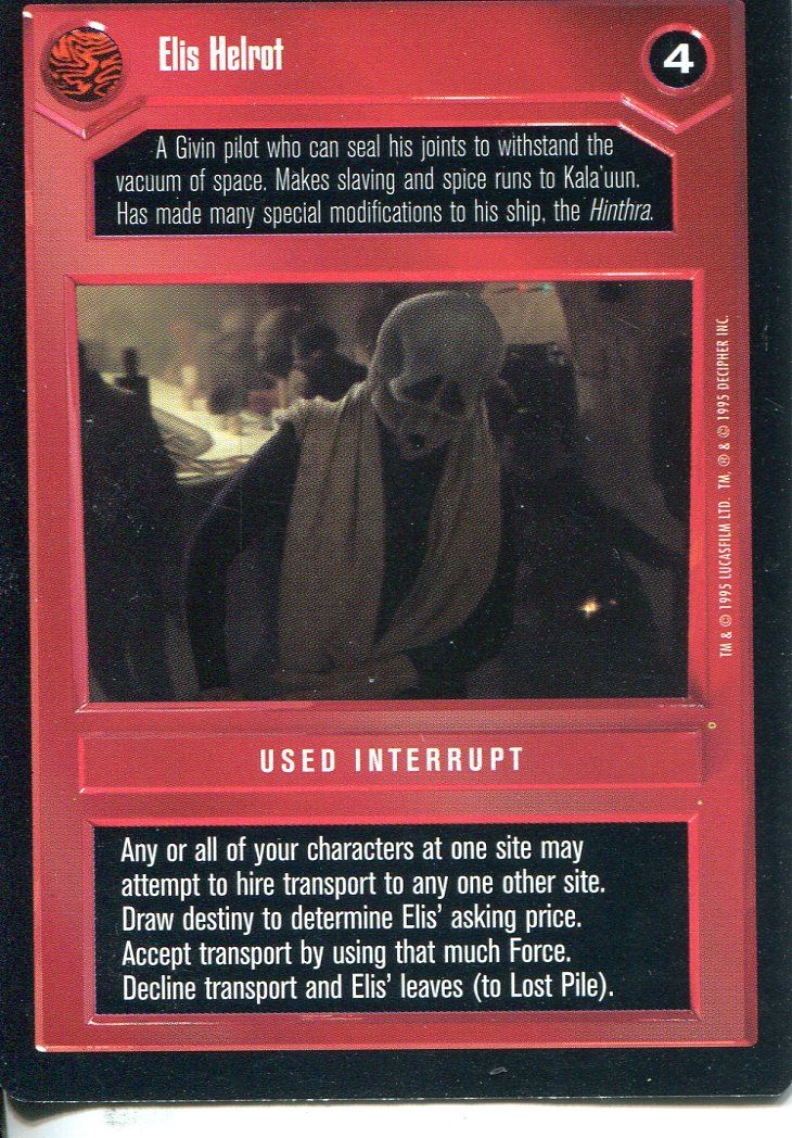 Star Wars CCG Premiere Black Border Kabe