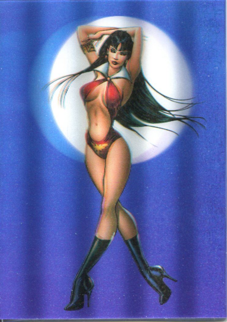 Vampirella 2012 3D Lenticular Chase Card VL2