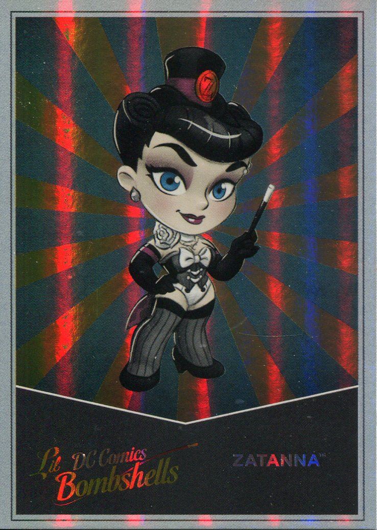 DC Comics Bombshells Copper Deco Lil Bombshells Chase Card L09 Hawkgirl