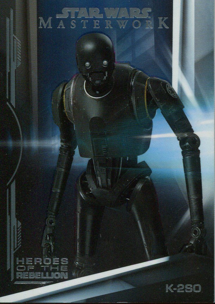 Star Wars Masterwork 2019 Rainbow Heroes Of The Rebellion Chase Card HR-1 299