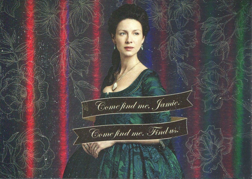 Outlander Season 2 Rainbow Foil Quotes Chase Card Q7 Perhaps you should beg?