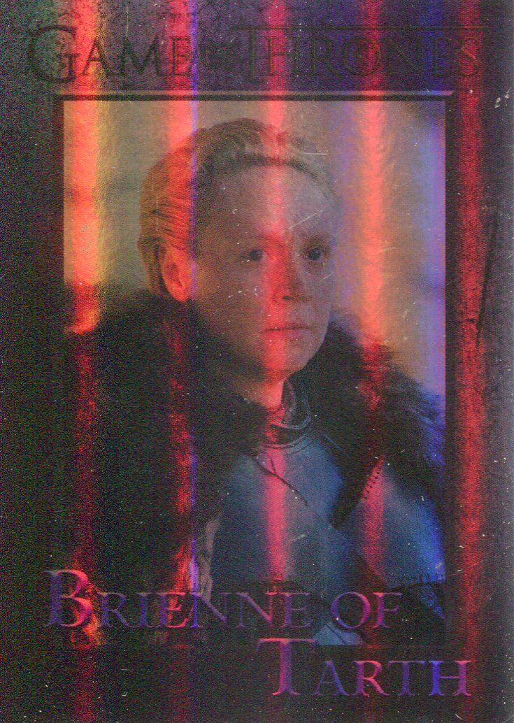 Brienne Of Tarth #35 Game Of Thrones Season 7 Rittenhouse 2018 Trade Card C2426
