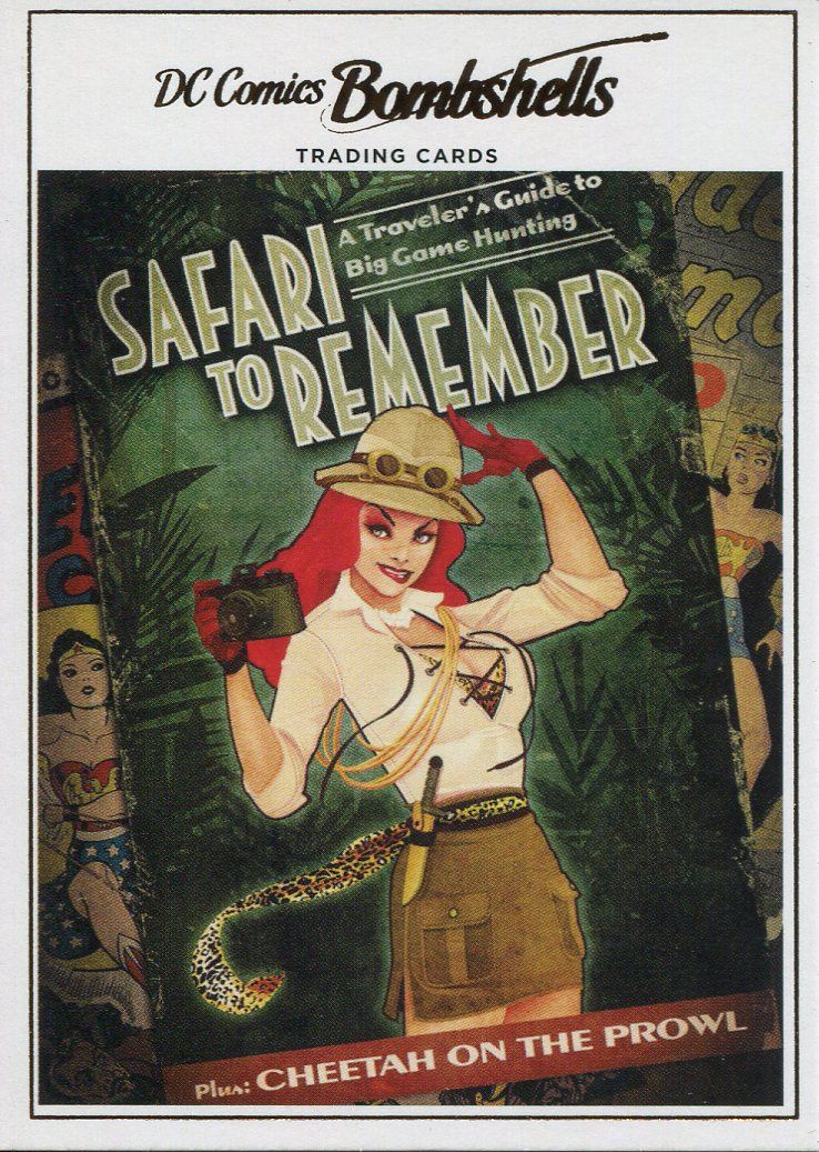 Volume 2 #43 DC Comics Bombshells Copper Deco Base Card A12 Justice League