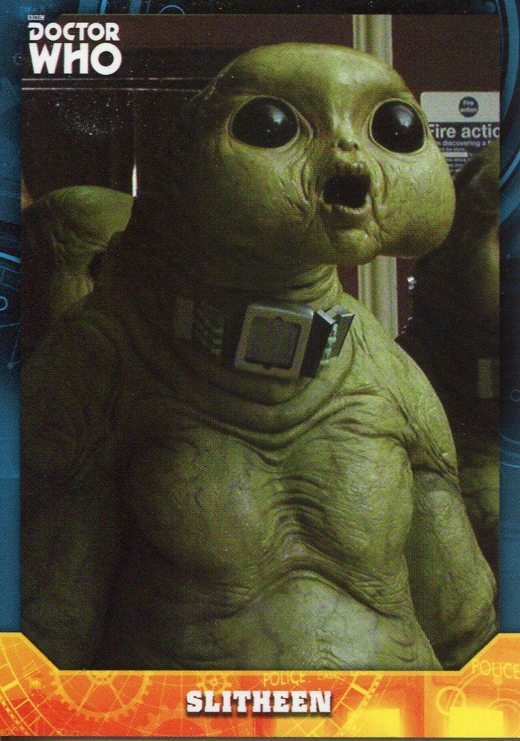 Doctor Who Signature Series Base Card #43 Slitheen
