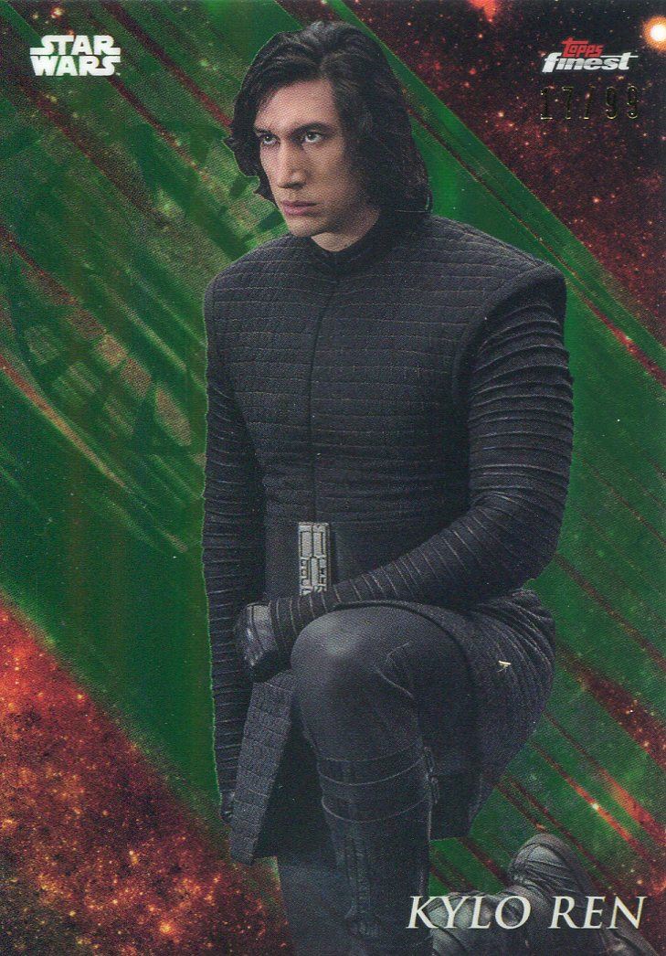 Kylo Ren 59 2018 TOPPS FINEST Star Wars