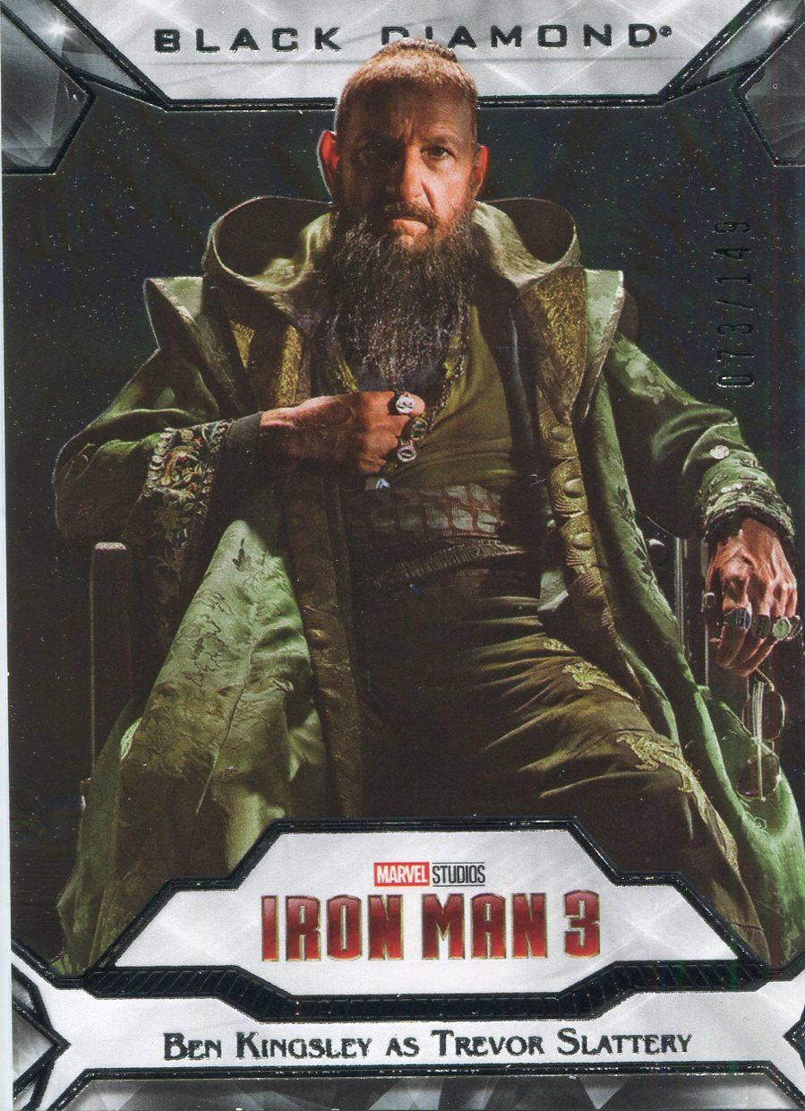 Marvel Black Diamond Base Card [149] #21 Ben Kingsley as Trevor