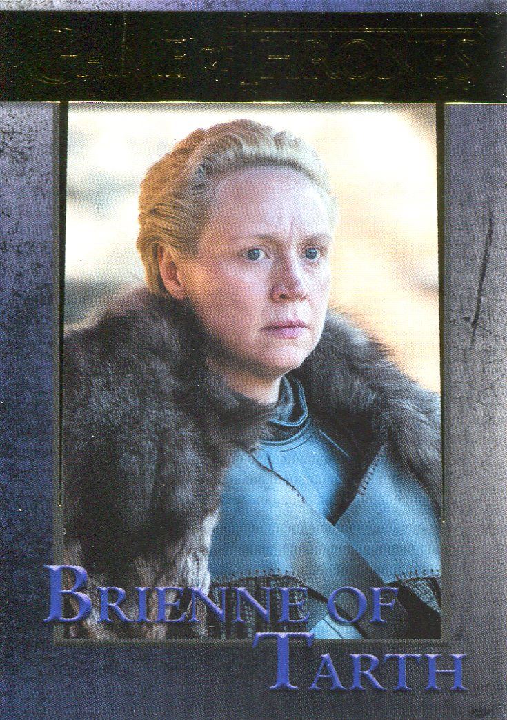 Brienne Of Tarth #35 Game Of Thrones Season 7 Rittenhouse 2018 Trade Card C2426