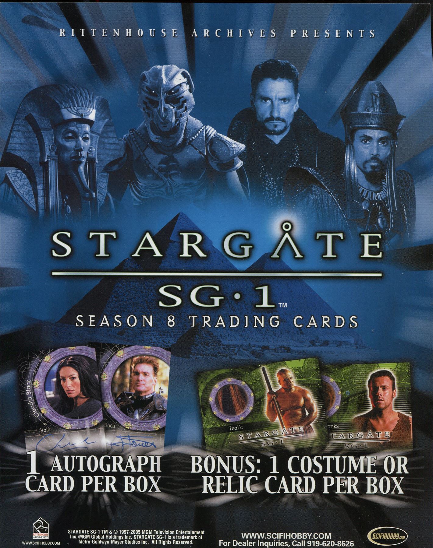 STARGATE ATLANTIS SEASON 2 PROMOTIONAL SELL SHEET