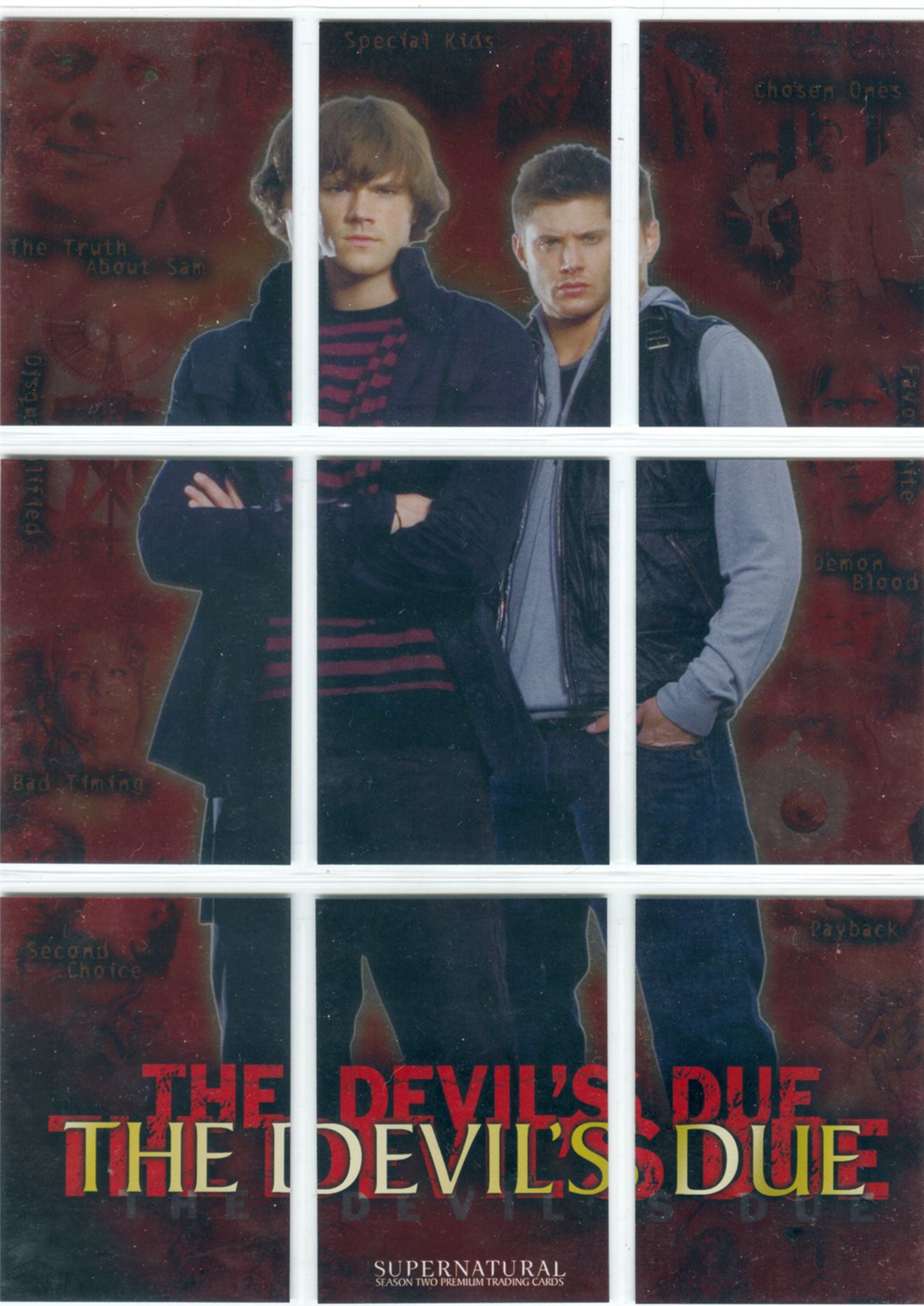 Supernatural Season 1 Chase Card Set Searching S1-S9