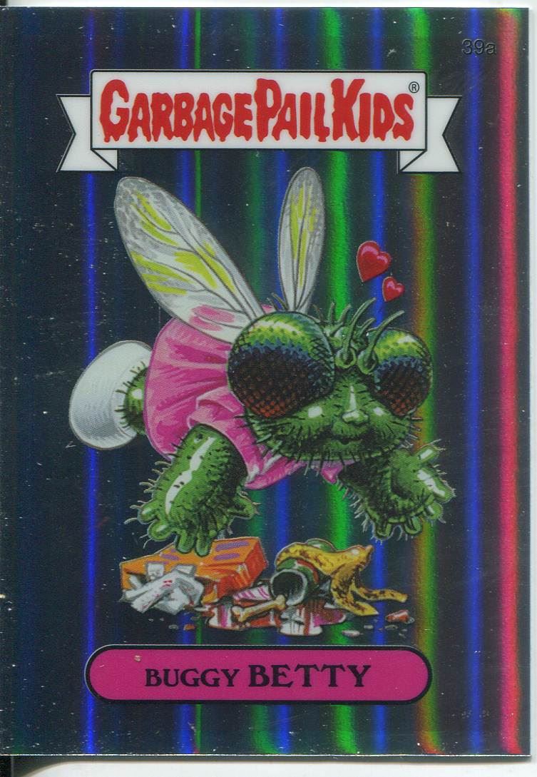 Garbage Pail Kids Chrome Series 1 Base Card 39a BUGGY BETTY