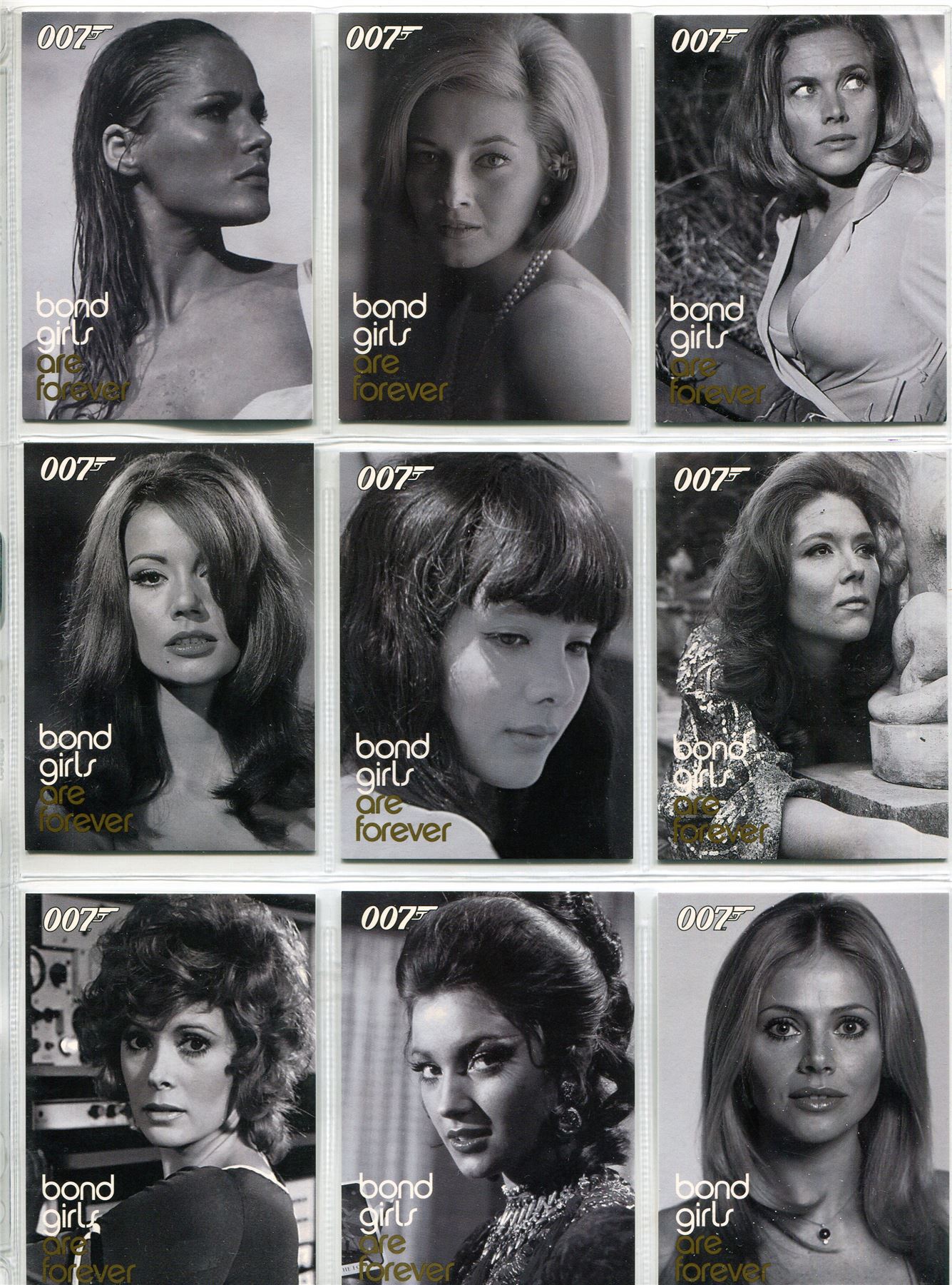 James Bond Women In Motion Complete Bond Girls Are Forever