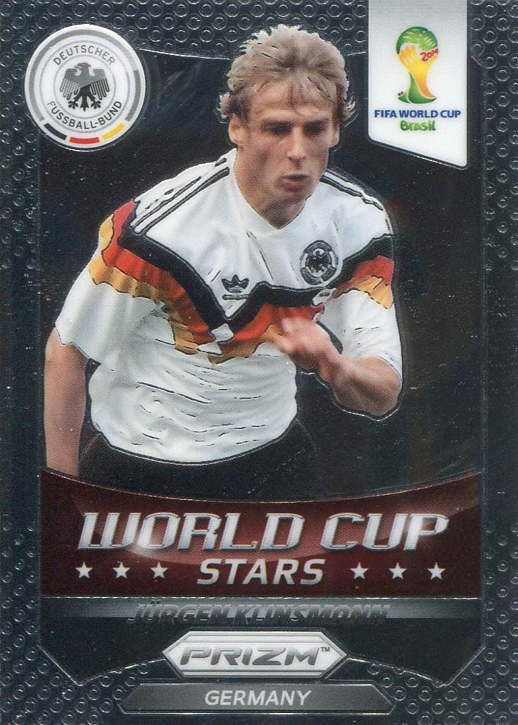 2014 Panini Prizm World Cup Stars Base #46 Jurgen Klinsmann Germany